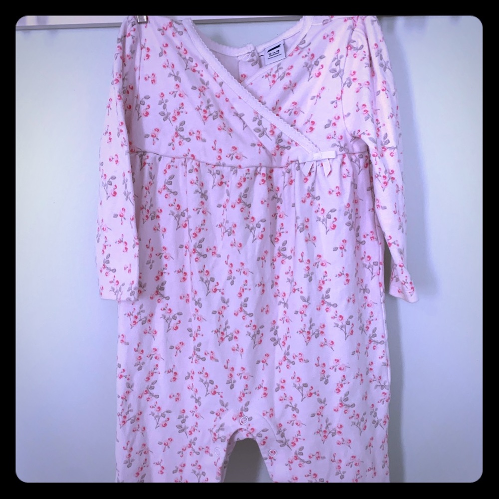 Janie and Jack floral romper size 12-18 months